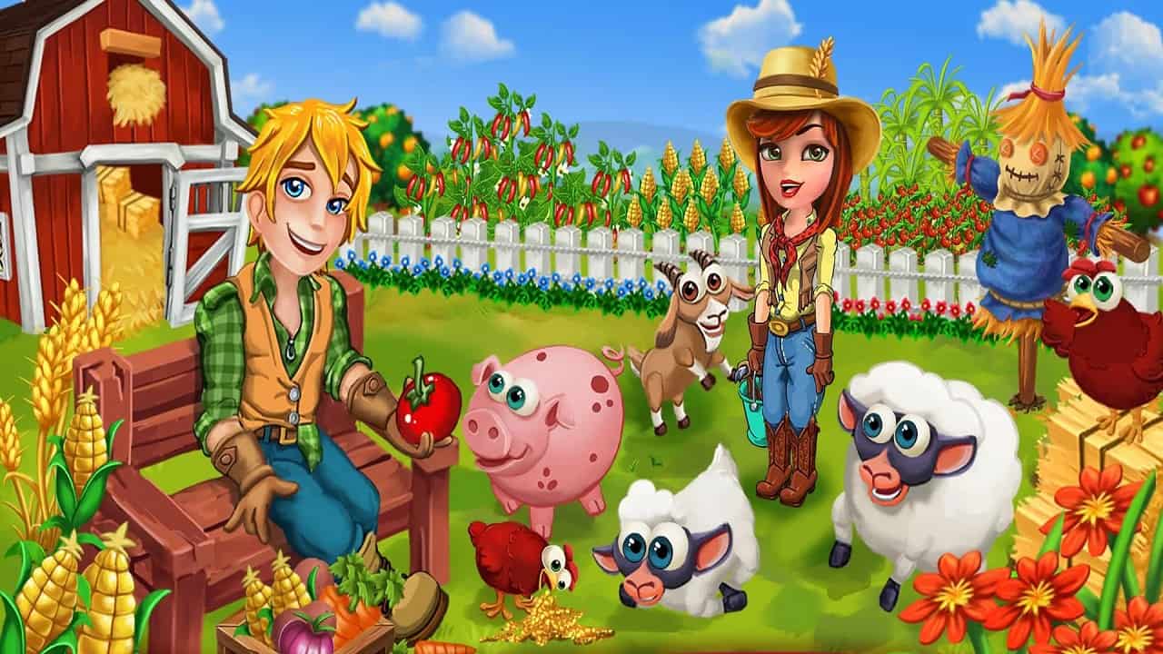 Farm Day Village Farming 1.2.98 MOD Rất Nhiều Tiền APK