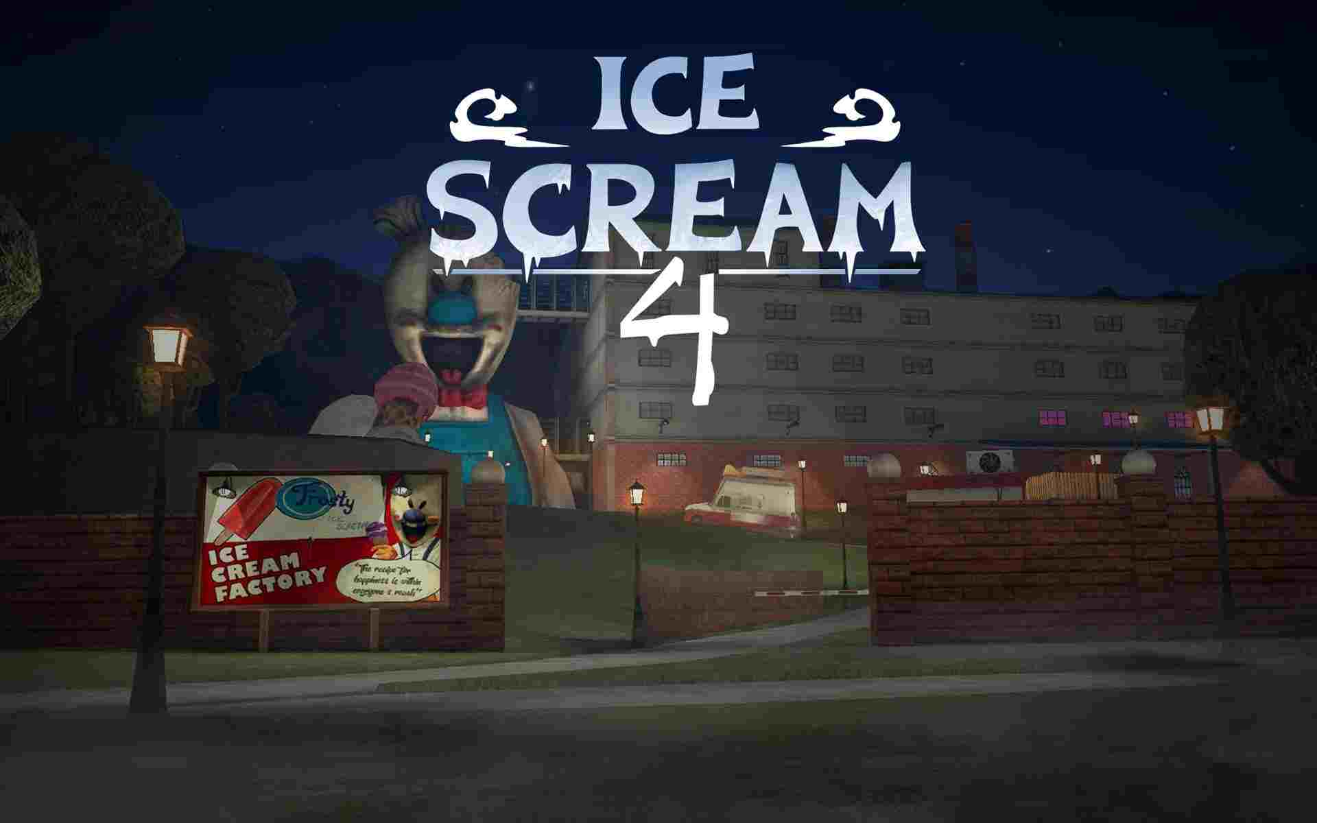 Ice Scream 4 1.3.1 MOD Menu VIP, Lots of Ammo/Trap APK