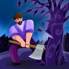 Idle Lumberjack 3D 2.3 MOD Rất Nhiều Hạt Giống APK icon