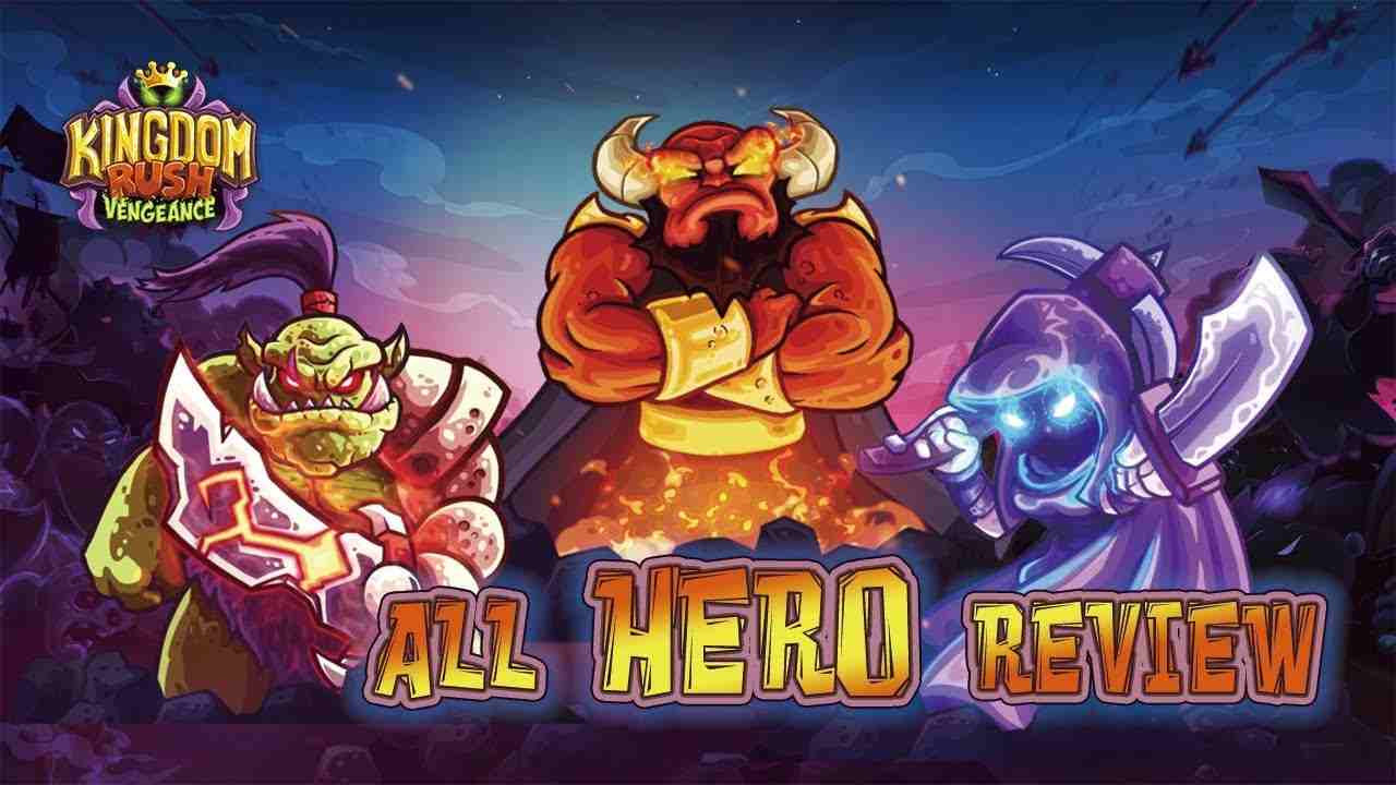 Kingdom Rush Vengeance 1.15.08 MOD Menu VIP, Lots of Money, Free shopping, all heroes unlocked APK