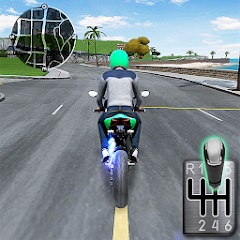 Moto Traffic Race 2 1.28.01 MOD Lots of Money APK icon