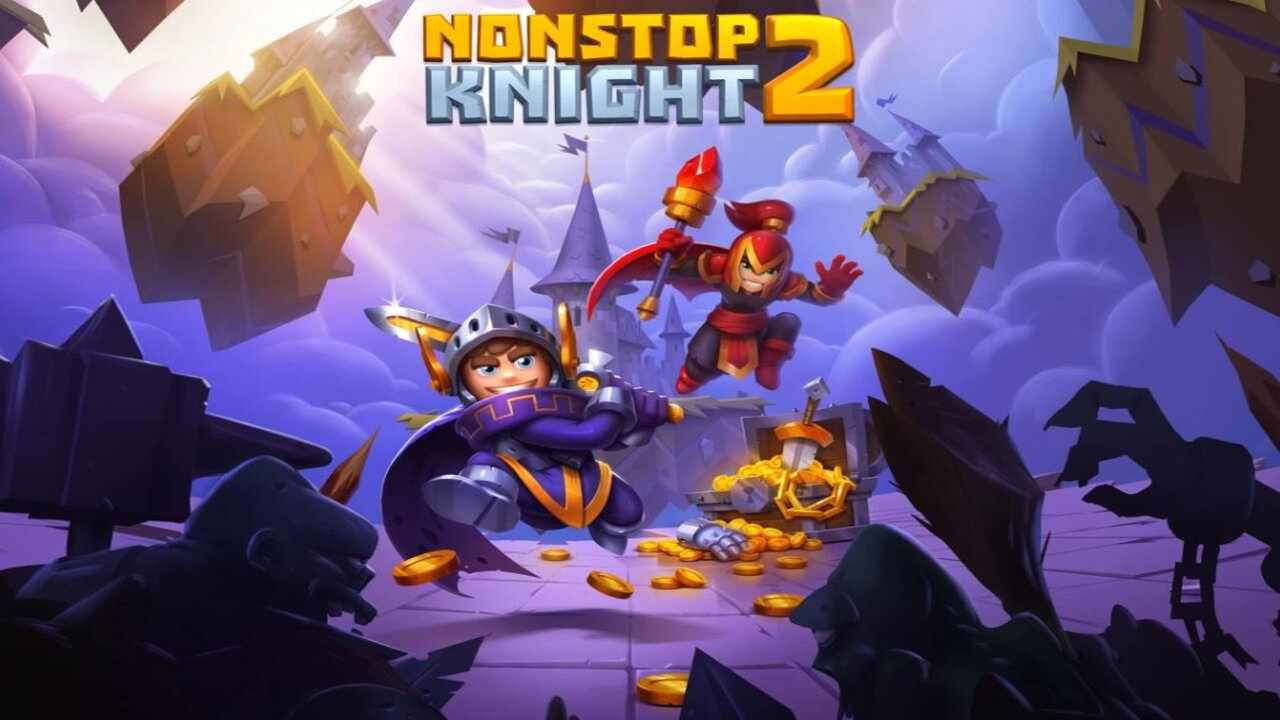 Nonstop Knight 2 APK 3.2.3 Menu VIP, Rất Nhiều Tiền, Full Kim Cương, OneHit, Không Chết, Rất Nhiều Skills/Mana