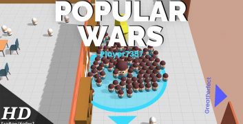 Popular Wars 1.0.33 MOD VIP, Lots of Money, Unlocked All APK image