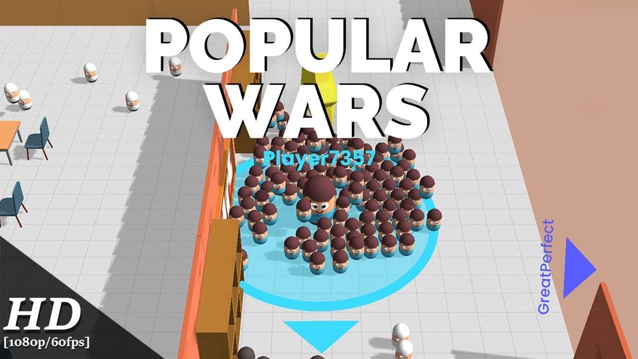 Popular Wars 1.0.33 MOD VIP, Rất Nhiều Tiền, Đã Mở Khóa Tất Cả APK