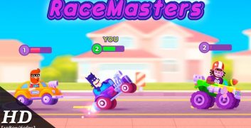 Racemasters – Сlash of Сars 1.8.4 MOD VIP, Lots of Money APK image