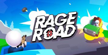 Rage Road 1.3.25 MOD VIP, Lots of Money, Unlock iTems, Hatsless Enemies, Guns APK image