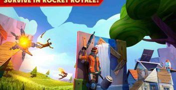 Rocket Royale 2.3.7 MOD Menu VIP, Lots of Money APK image