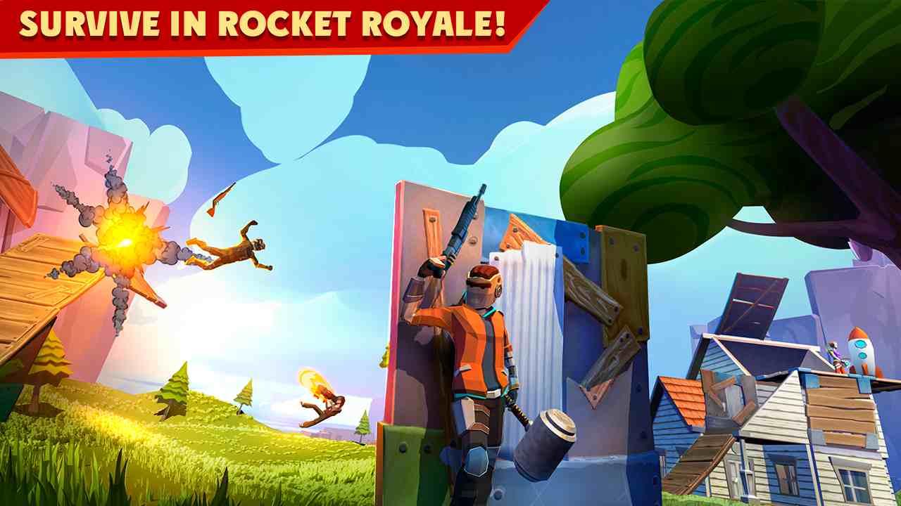 Rocket Royale APK 2.3.7 Menu VIP, Rất Nhiều Tiền