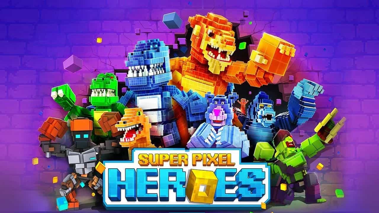 Super Pixel Heroes 2021 1.3.145 MOD VIP, Rất Nhiều Tiền, Đã Mở Khóa APK