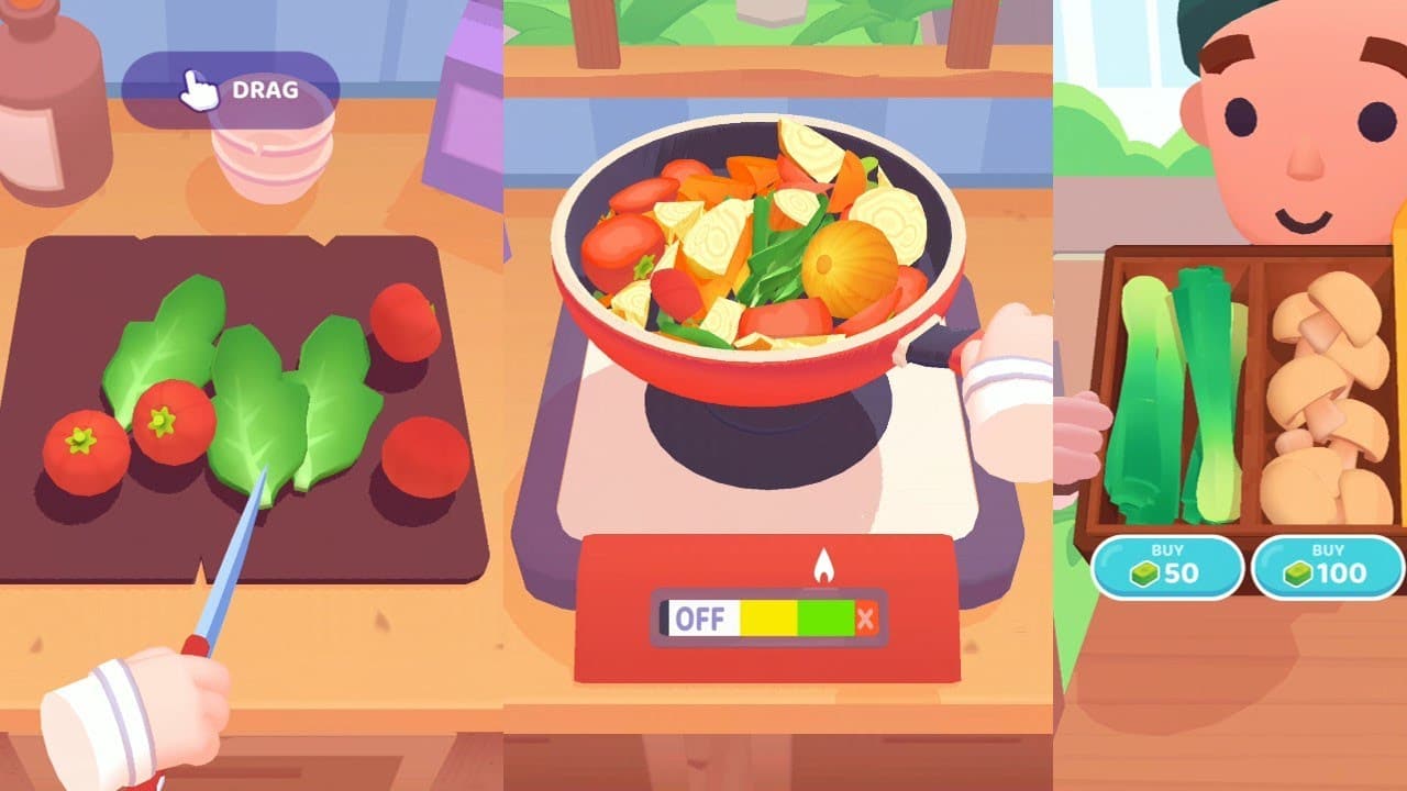 The Cook 1.2.26 MOD Rất Nhiều Tiền APK