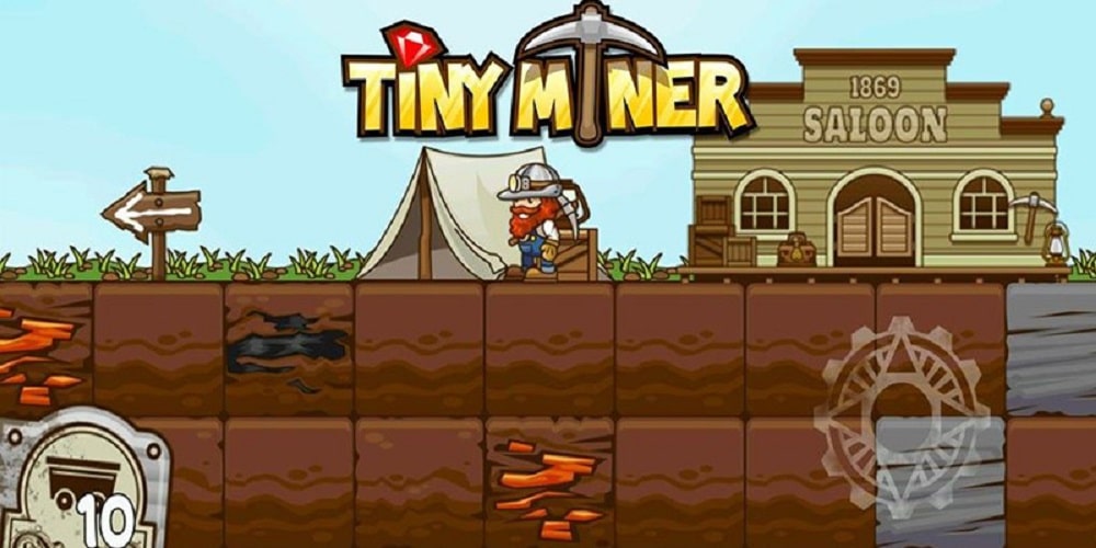 Tiny Miner 1.6.25 MOD VIP, Rất Nhiều Tiền Để Tiêu APK