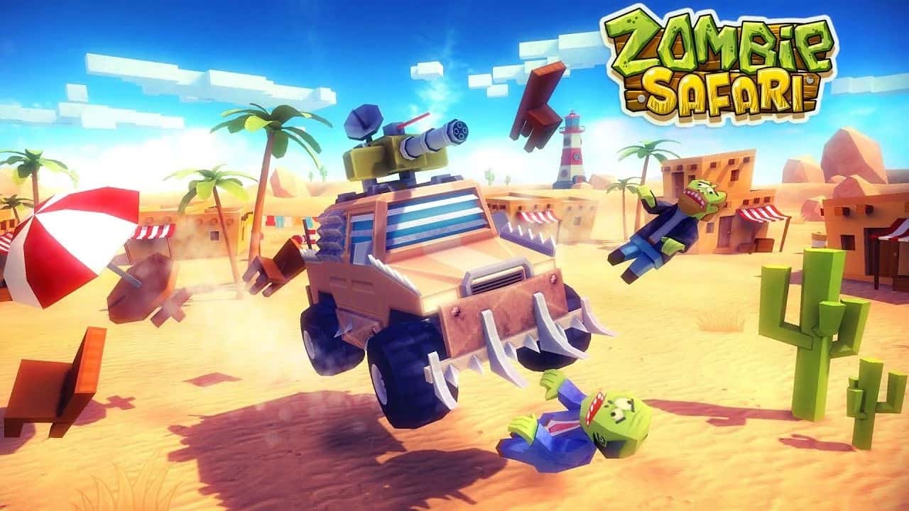 Zombie Offroad Safari 1.2.8 MOD VIP, Rất Nhiều Tiền, Kim Cương, Đã Mở Khóa APK