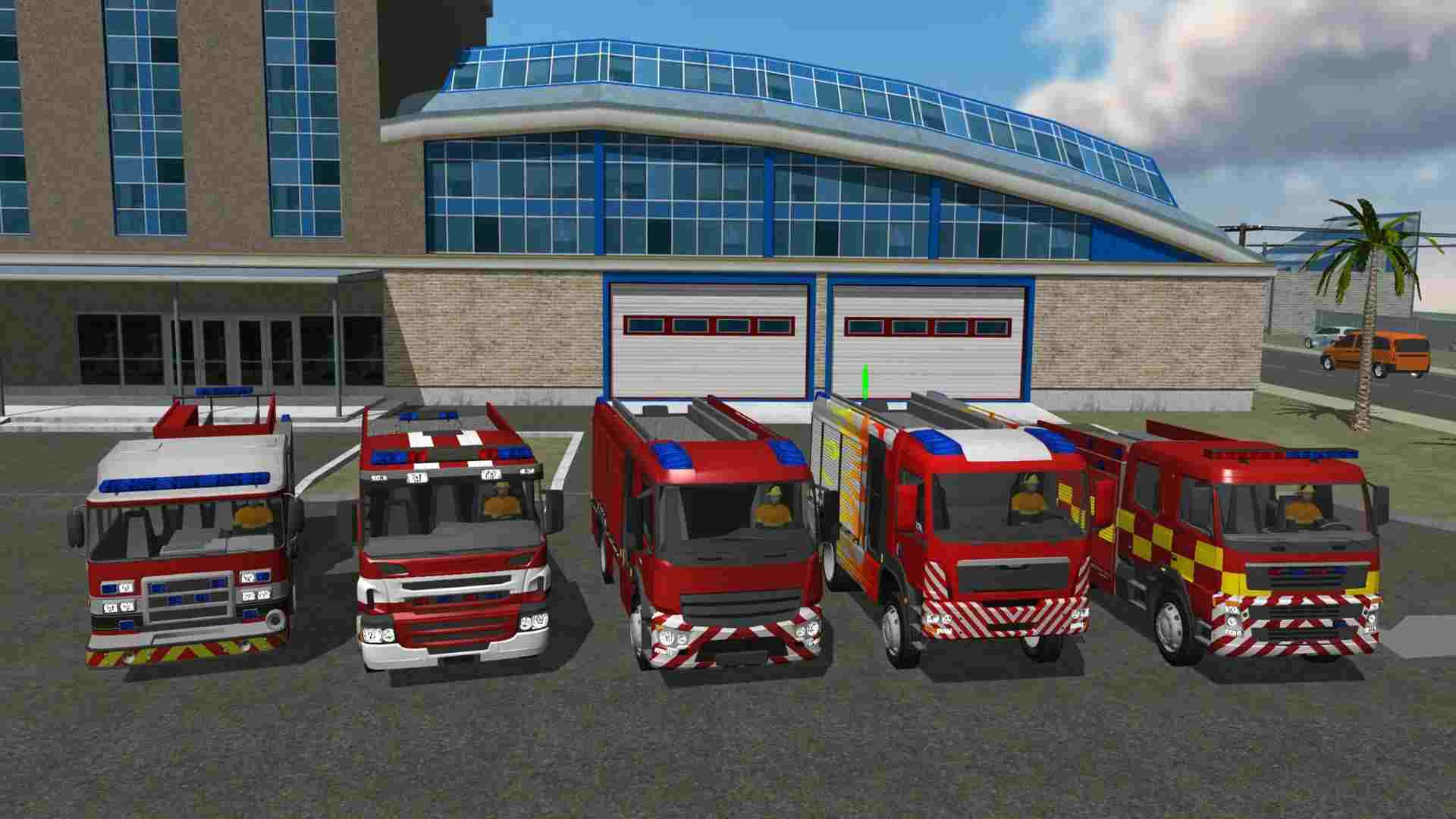 Fire Engine Simulator 1.4.10 MOD Rất Nhiều Tiền, Đã Có Xe APK