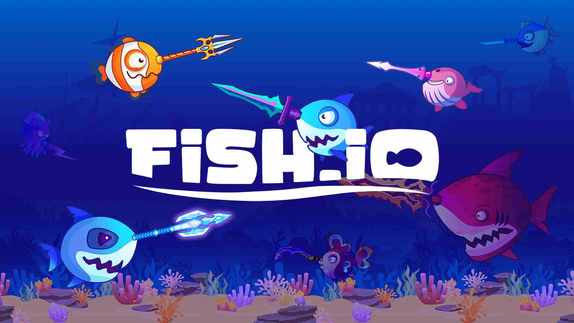 Tải Fish.io 1.9.5 MOD Menu VIP, Cá Khổng Lồ, Năng Lượng, Tốc Độ APK