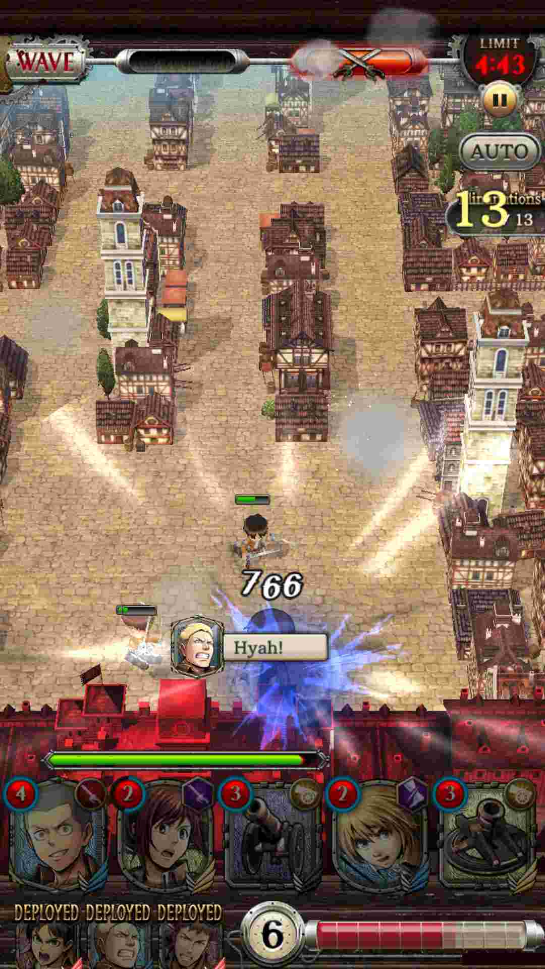 Game Attack on Titan TACTICS