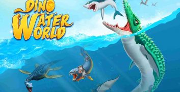 Jurassic Dino Water World 15.02 MOD Unlimited Diamonds, Gold, Resources APK image