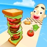 Sandwich Runner 0.3.38 MOD VIP, Rất Nhiều Tiền, Xóa Quảng Cáo APK icon