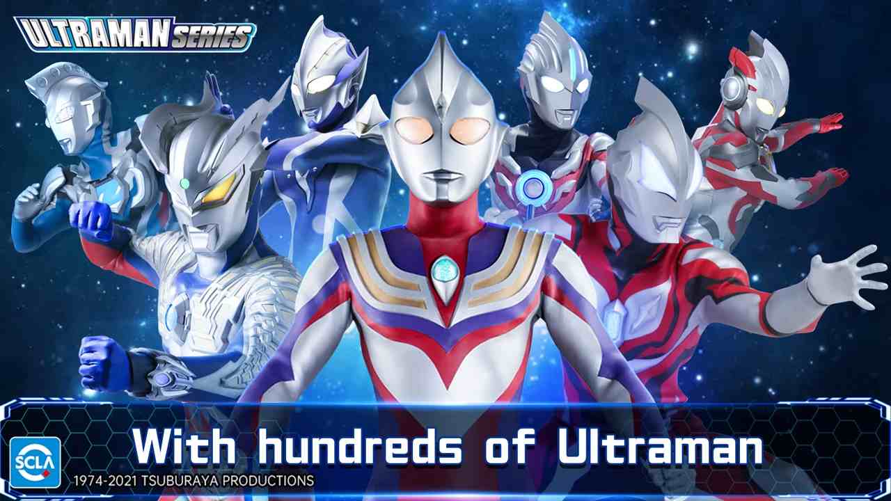 Tải Ultraman: Legend of Heroes 7.0.0 MOD Menu VIP, Full Tiền, Kim Cương, 1Hit, Giáp Cao APK