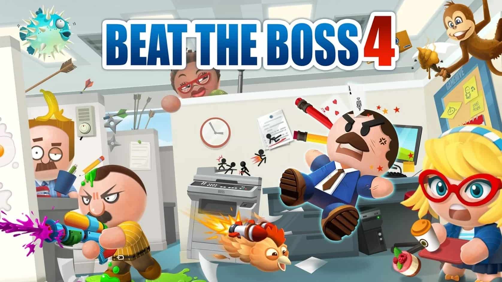 Tải Beat the Boss 4 1.7.7 MOD VIP, Rất Nhiều Tiền, Đã Có Tất Cả APK