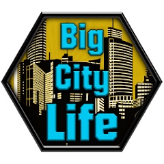 Big City Life: Simulator  1.4.7 MOD VIP, Lots of Money APK icon