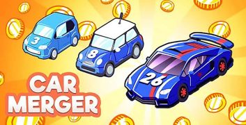 Car Merger 1.8.9 MOD VIP, Mở Khoá tất cả APK image