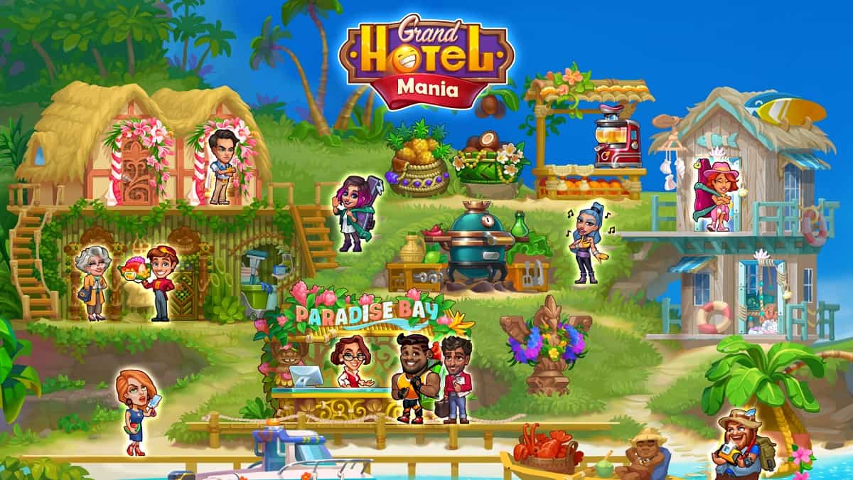 Grand Hotel Mania 4.8.1.8 MOD Rất Nhiều Tiền, Kim Cương APK