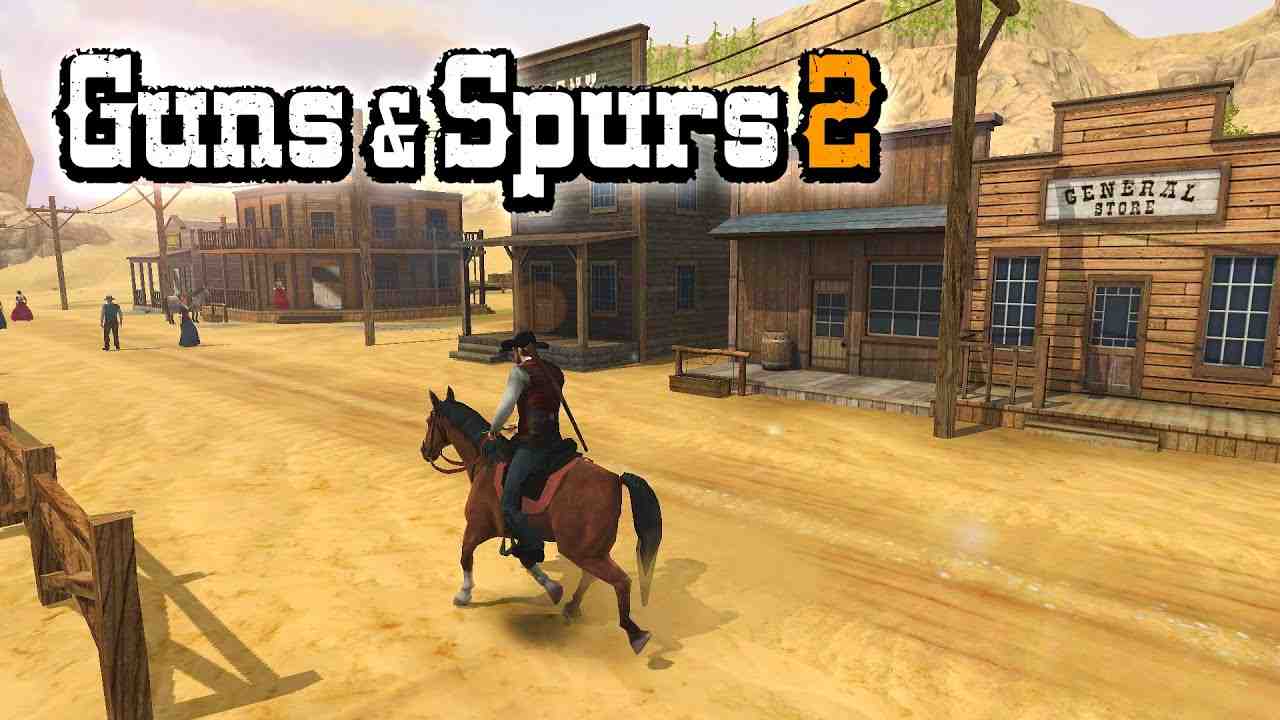 Hướng dẫn Tải Guns and Spurs 2 1.2.7 MOD VIP, Rất Nhiều Tiền, Đã Có Súng APK