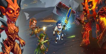 Hero Wars 1.214.000 MOD Menu VIP, Damage, God Mode, Skills APK image