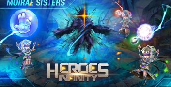 Tải Heroes Infinity 1.37.32 MOD VIP, Rất Nhiều Tiền, Full Kim Cương, Vàng APK image