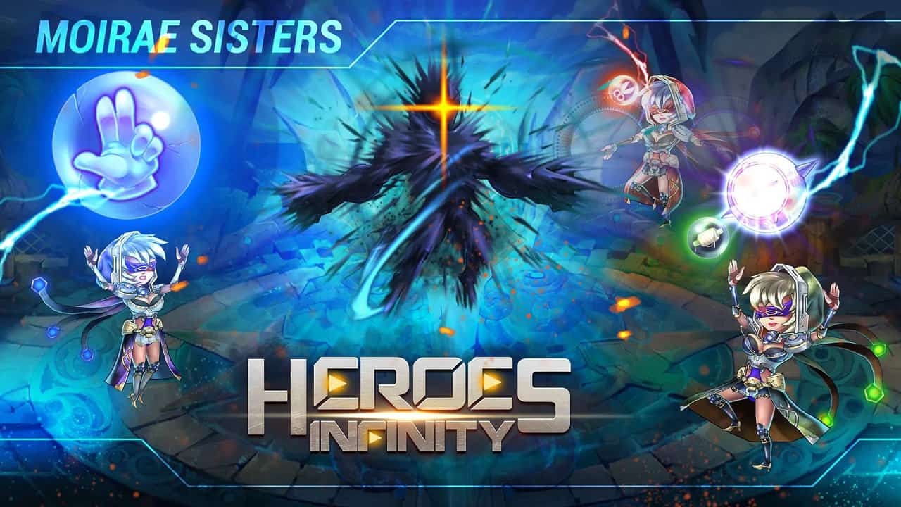 Tải Heroes Infinity 1.37.32 MOD VIP, Rất Nhiều Tiền, Full Kim Cương, Vàng APK