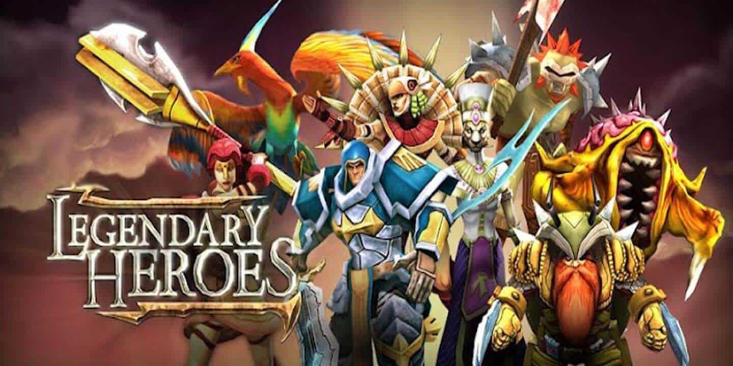 Legendary Heroes 3.4.31 MOD Menu VIP, Lots of Money gems, unlock all characters, max level APK