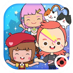 Miga Town: My Apartment 1.11 MOD Unlocked All, Apartments, Shops APK icon