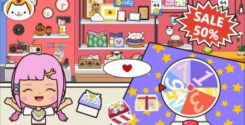 Miga Town: My Apartment 1.11 MOD Unlocked All, Apartments, Shops APK image