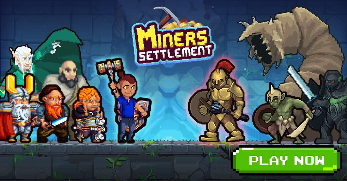 Miners Settlement: Idle RPG 4.42.3 MOD Menu VIP, Rất Nhiều Tiền, Tài Nguyên, Materials APK