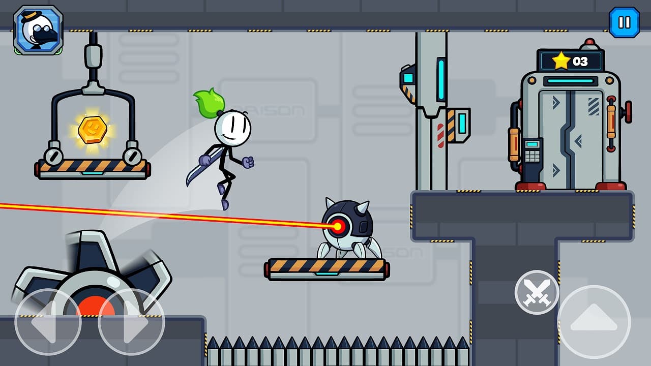 Link Tải Stick Fight – Prison Escape 0.5.9 MOD VIP, Bất Tử, Không Bị Hạ Gục APK