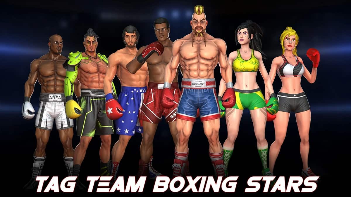 Tag Team Boxing Game 9.5 MOD Unlimited Gold, Unlock Characters, Remove Ads APK