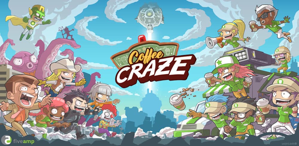 Coffee Craze 1.018.008 MOD VIP, Vô Hạn Đồ Uống, Xóa Quảng Cáo APK