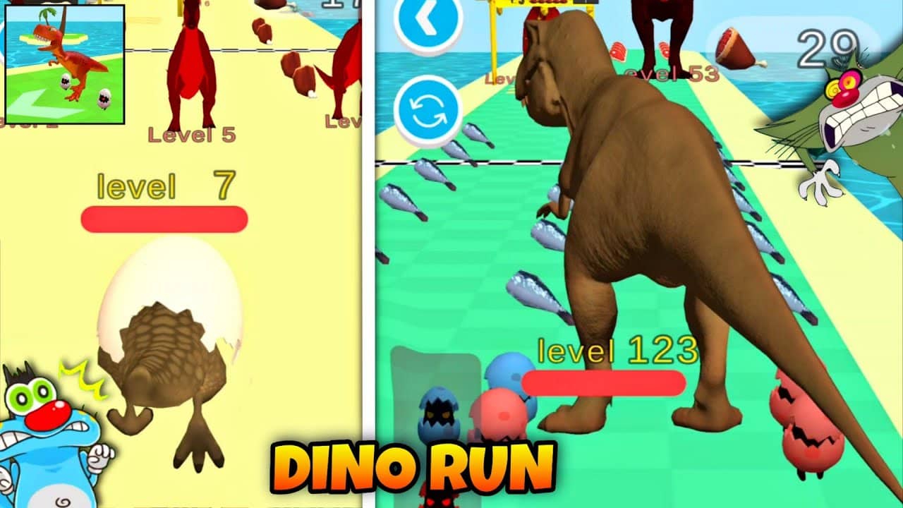 Dino Run Idle 0.2.9 MOD Menu VIP, Unlimited Currency, Instant Win, Removed Ads APK