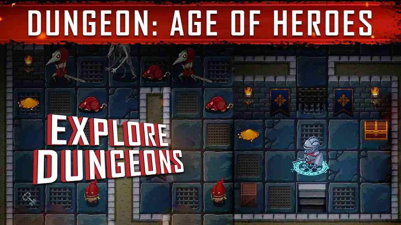 Dungeon: Age of Heroes 1.14.721 MOD Menu VIP, Rất Nhiều Tiền, Kim Cương APK