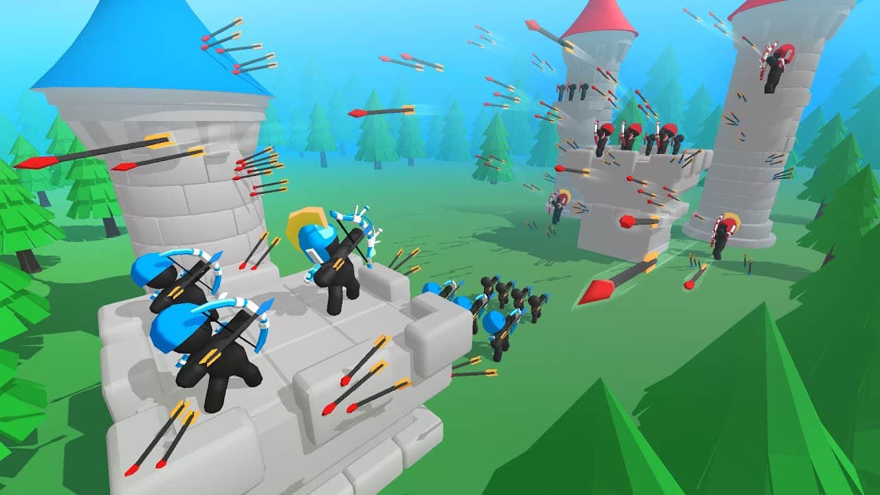 Tải Merge Archers 1.6.5 MOD Menu VIP, Full Rất Nhiều Tiền, Không quảng cáo APK