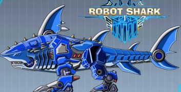 Robot Shark 3.4.3 MOD Unlimited Upgrade Points APK image