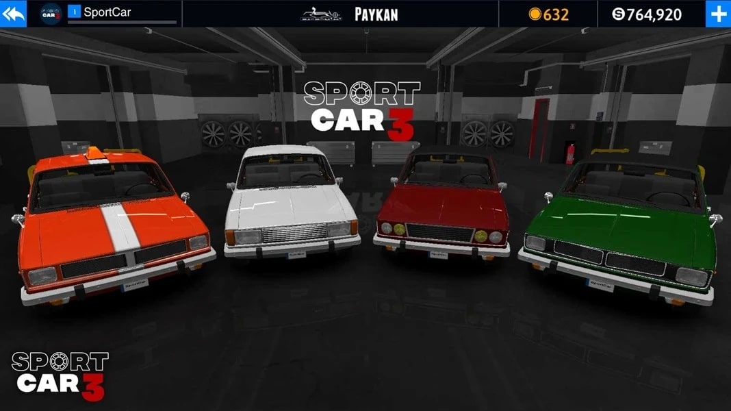 Sports Car 3 1.04.086 MOD VIP, Rất Nhiều Tiền, Đã Có Xe APK