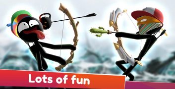 Stickman Archer Online 1.23.0 MOD Menu VIP, Lots of Money gems, High reward, No ads APK image