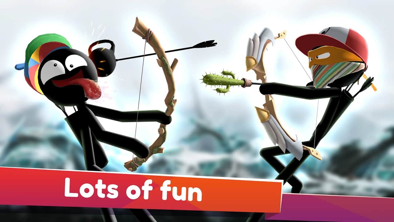 Stickman Archer Online 1.23.0 MOD Menu VIP, Lots of Money gems, High reward, No ads APK