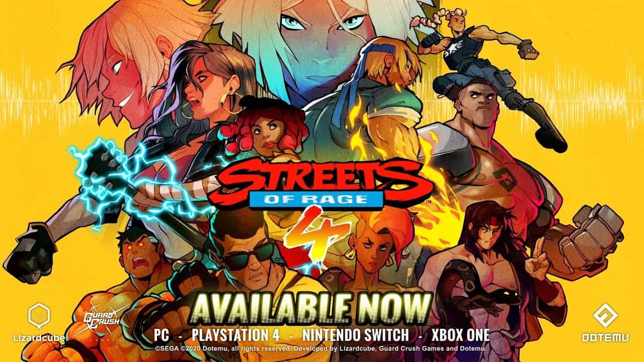 Streets of Rage 4 1.4 MOD Menu VIP, Unlocked DLC APK