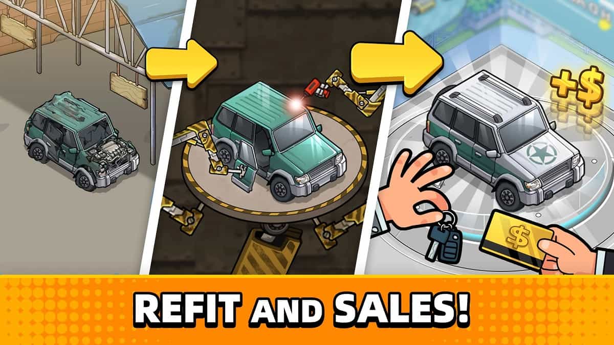 used-car-tycoon-game-mod-apk