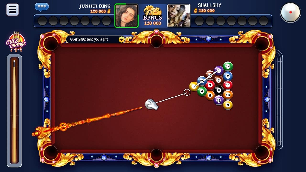 Tải 8 Ball Blitz 1.01.11 MOD Menu VIP, Đường kẻ dài, Bắn cao APK