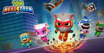 Talking Tom Hero Dash APK 25.1.1.8119 Menu VIP, Money, Currency image