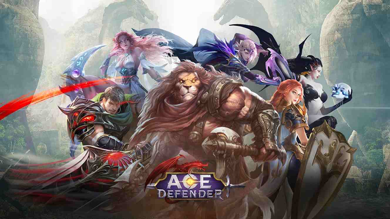 Ace Defender: Dragon War APK 3.4.0 VIP, Sát Thương Cao, Không Bị Hạ Gục