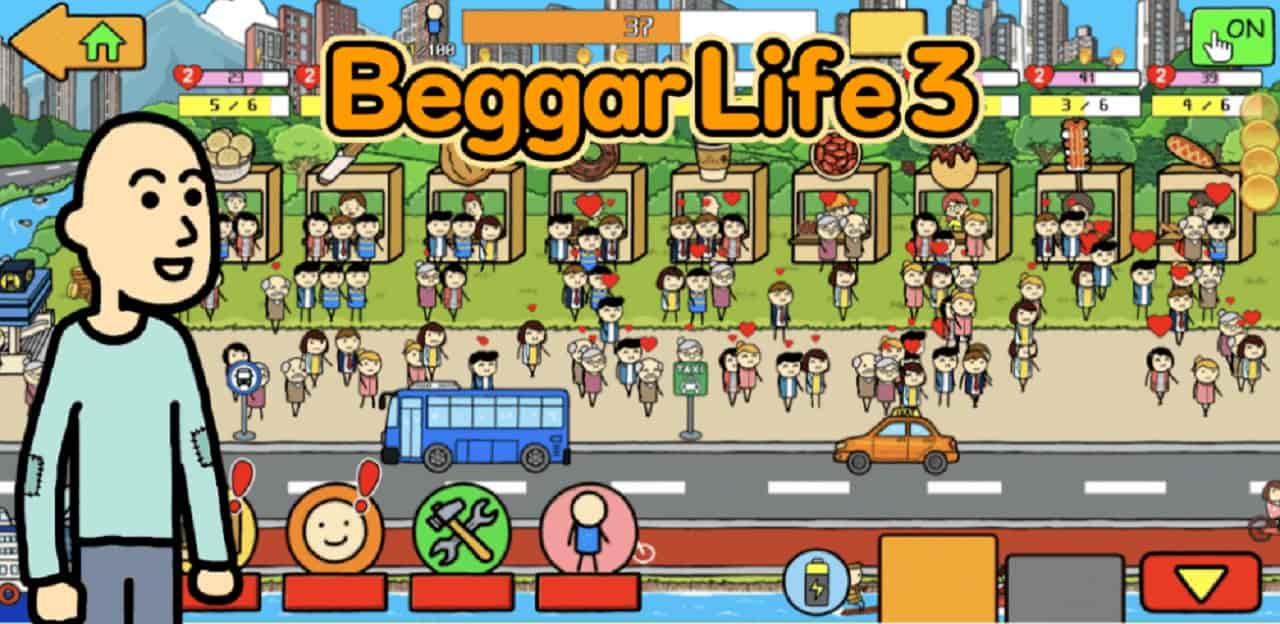 Beggar Life 3 1.5.5 MOD Menu VIP, Rất Nhiều Tiền APK